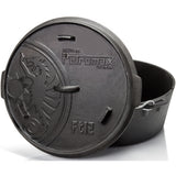 Petromax dutch oven ft12-t kookpan (zwart, 10,8 liter) - afbeelding 2