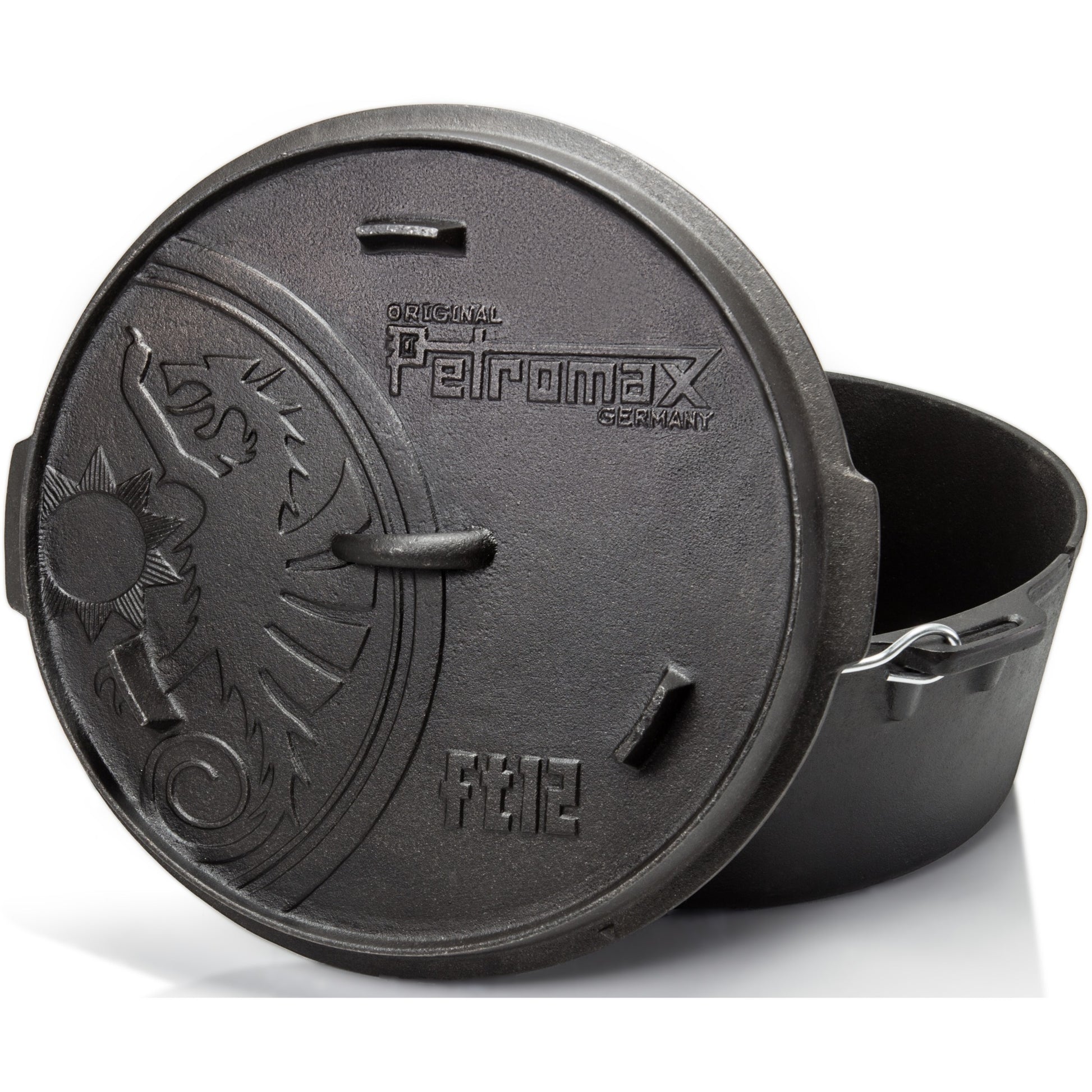Petromax dutch oven ft12-t kookpan (zwart, 10,8 liter)