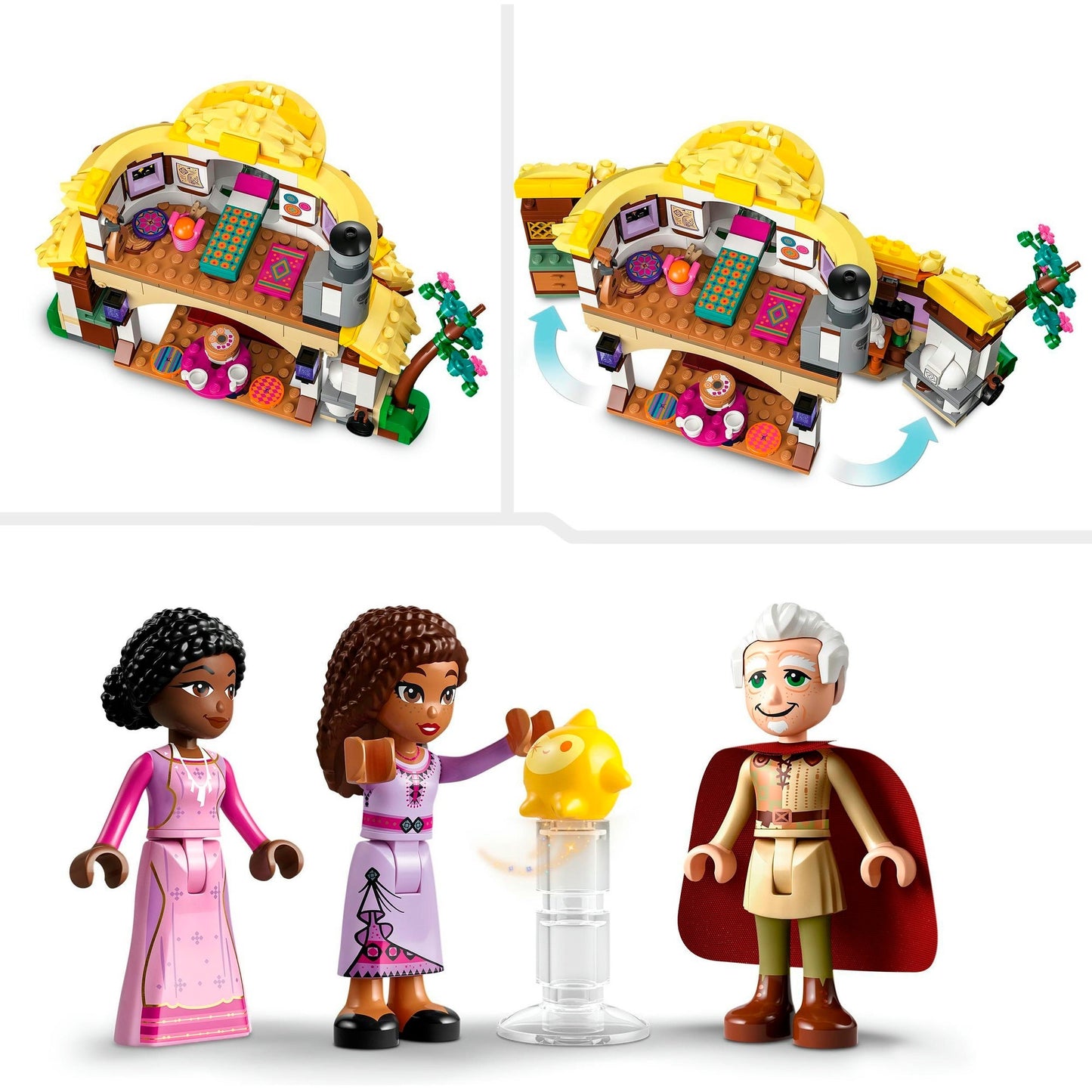Lego disney - asha's huisje constructiespeelgoed (43231)
