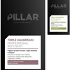 Pillar performance triple magnesium travel pack 15x5g