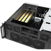 Silverstone rm53-502 rack behuizing (zwart)