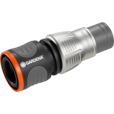 Gardena premium slangstuk 13 mm (1 2 ) - 15 mm (5 8 ) (grijs zilver, 18255-20)
