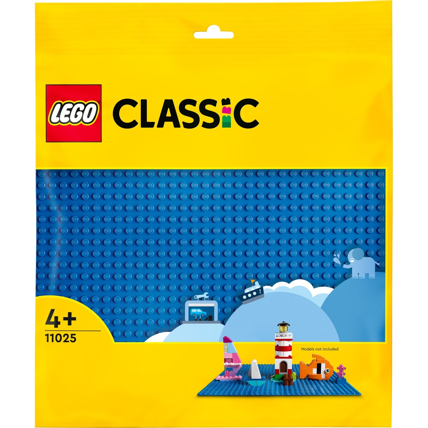 Lego classic 11025 blauwe bouwplaat