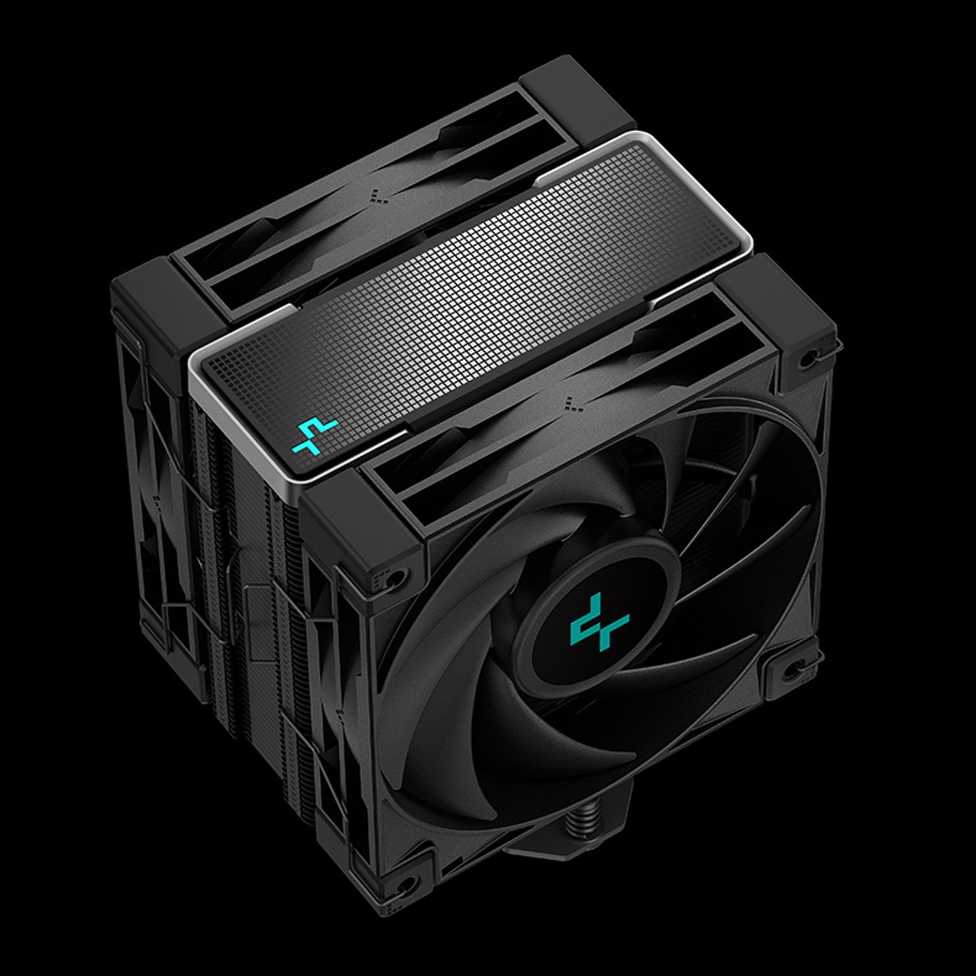 Deepcool ak400 zero dark plus cpu-koeler (zwart)