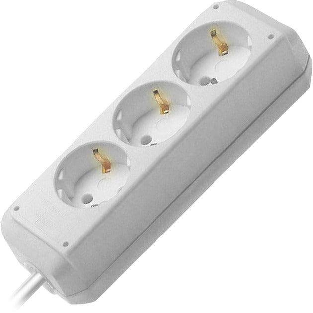 Brennenstuhl eco-line stekkerdoos 3 voudig wit 1,5m h05vv-f 3g1,5