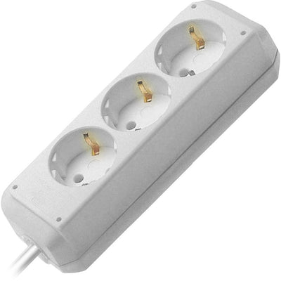 Brennenstuhl eco-line stekkerdoos 3 voudig wit 1,5m h05vv-f 3g1,5