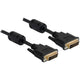 Delock dvi 24+5 kabel (zwart, 1 meter)