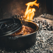 The windmill dutch oven 4,5 qt kookpan (zwart, ø 25.5 cm | 3.8 liter) - afbeelding 3