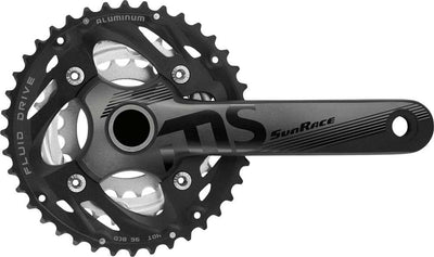 Sunrace crankstel fcms50 22-30-40 175mm m cg+bb-set