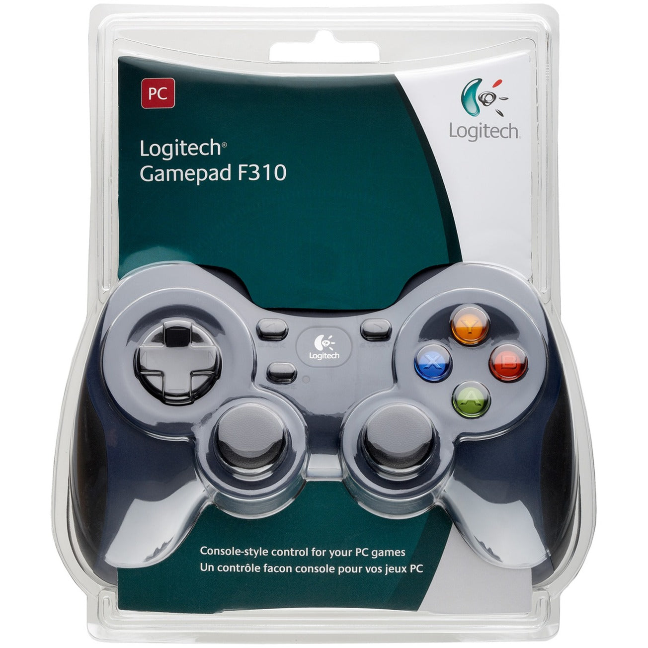 Logitech gamepad f310 (donkerblauw zwart)