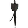 Brennenstuhl tuincontactdoos met aardspies 1154450 stekkerdoos (zwart, 10 meter, ip44)