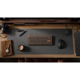 Keychron k3 max-h3w all-wood special edition rgb mechanisch toetsenbord (houtkleur, us lay-out (qwerty), milk pom brown, 75%, rgb leds, double-shot pbt, hot swap, 2.4ghz | bluetooth 5.1 | usb-c) - afbeelding 2