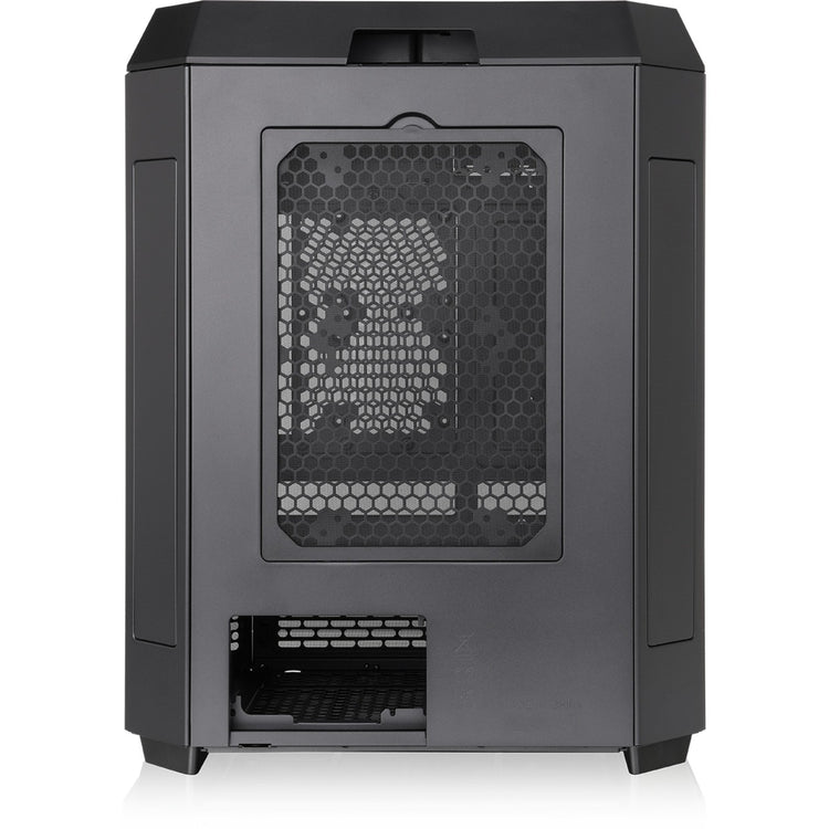 Thermaltake the tower 600 midi tower behuizing (zwart | 4x usb-a | 1x usb-c | tempered glass)