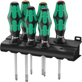 Wera 335 350 355 3 schraubendrehersatz schroevendraaier (zwart groen, 6-delig) - afbeelding 2