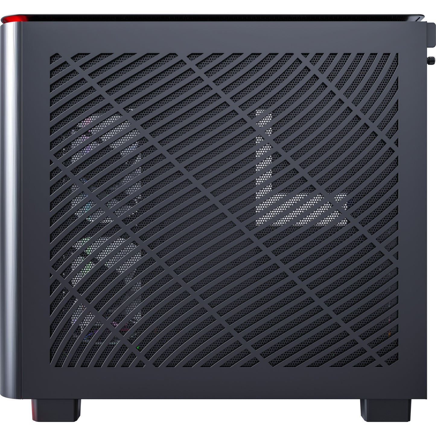 Montech king 95 pro midi tower behuizing (zwart | 2x usb-a | 1x usb-c | rgb | tempered glass)