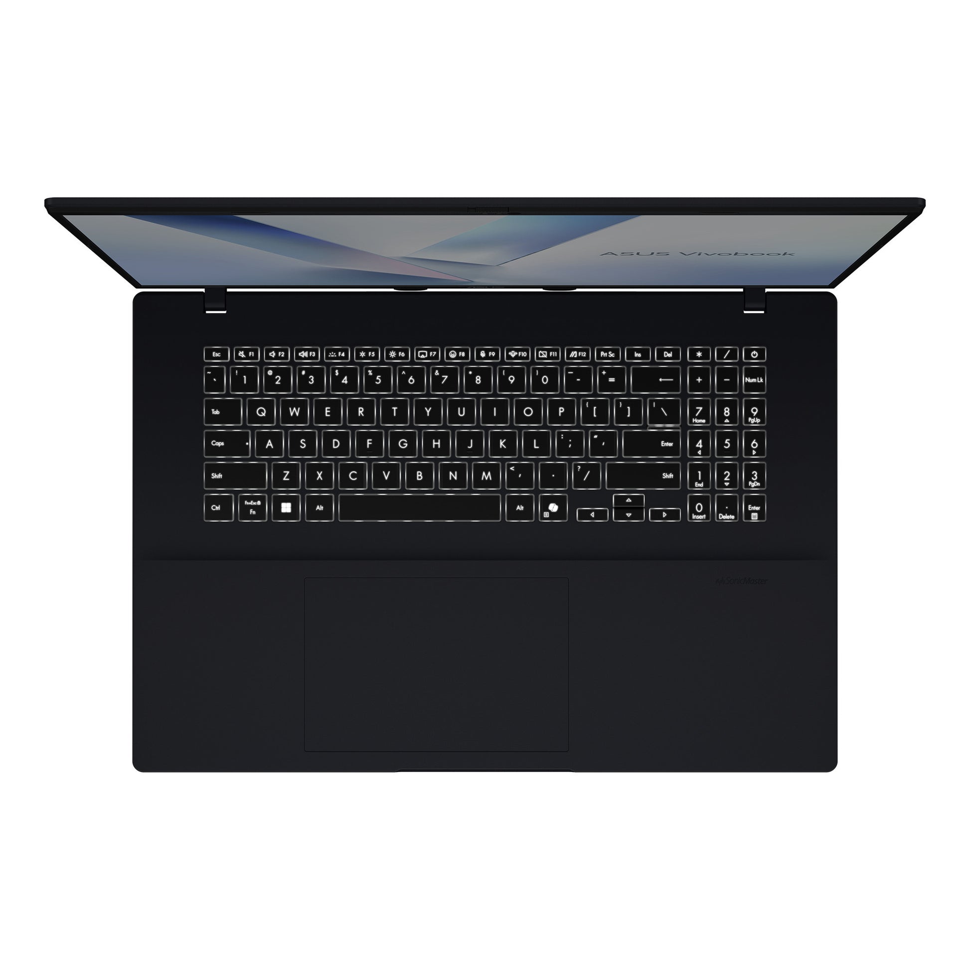 Asus vivobook 18 m1807ga-s8004w 18 laptop (blauw | ryzen 7 445 | radeon 840m | 32 gb | 1 tb ssd)