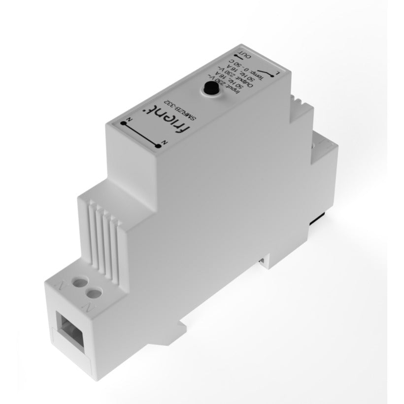 Frient smart din relay relais (lichtgrijs, zigbee)