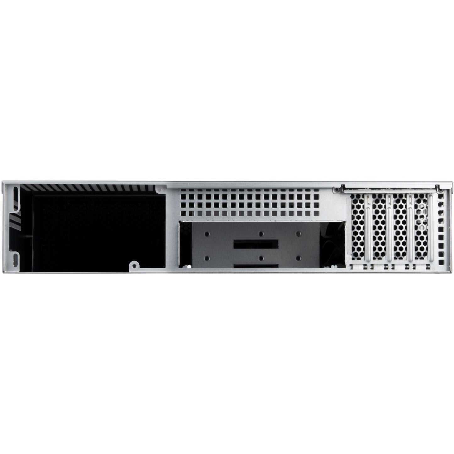 Silverstone rm23-502-mini rack behuizing (grijs zwart)