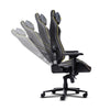 Trust gxt 721 ruya pro premium comfortabele gaming stoel (zwart geel)