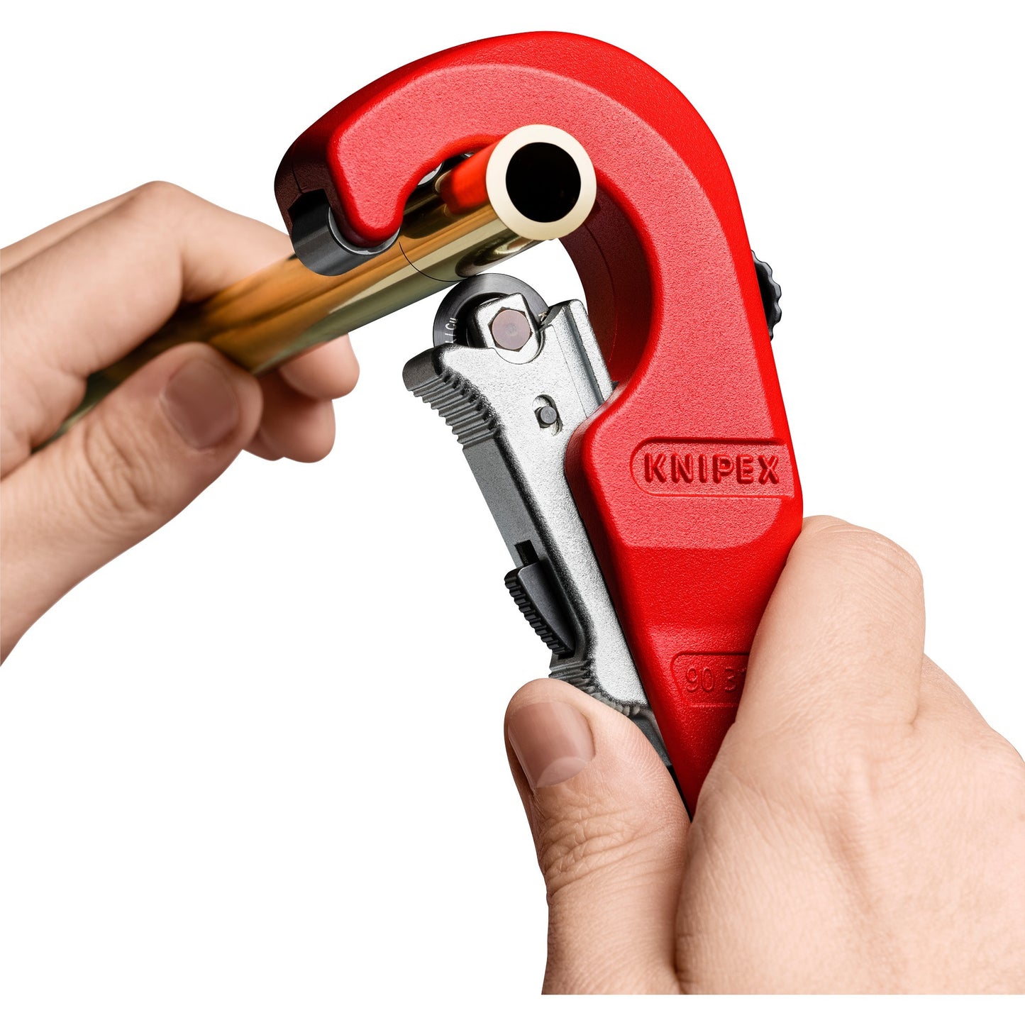 Knipex buissnijder tubix 90 31 02 bk pijpsnijder (rood, ø 6 - 35mm)