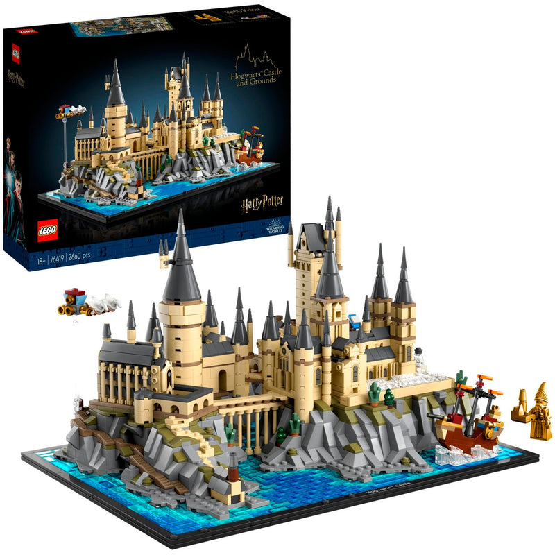 Lego harry potter - kasteel zweinstein en terrein constructiespeelgoed (76419)