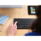 Trust lyra compact draadloos toetsenbord (zwart, us lay-out (qwerty), scissor switches, 65%, 2,4 ghz usb, bluetooth) - afbeelding 11