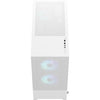 Fractal design pop air rgb midi tower behuizing (wit | 2x usb-a | rgb | tempered glass)