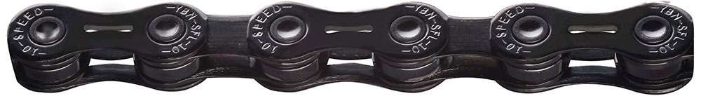 Ybn sla h-10 ti-n black 10-speed chain