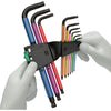 Wera inbussleutelset 950 9 hex-plus multicolour hf 1 (zwart, 9-delig, kleurgecodeerd)