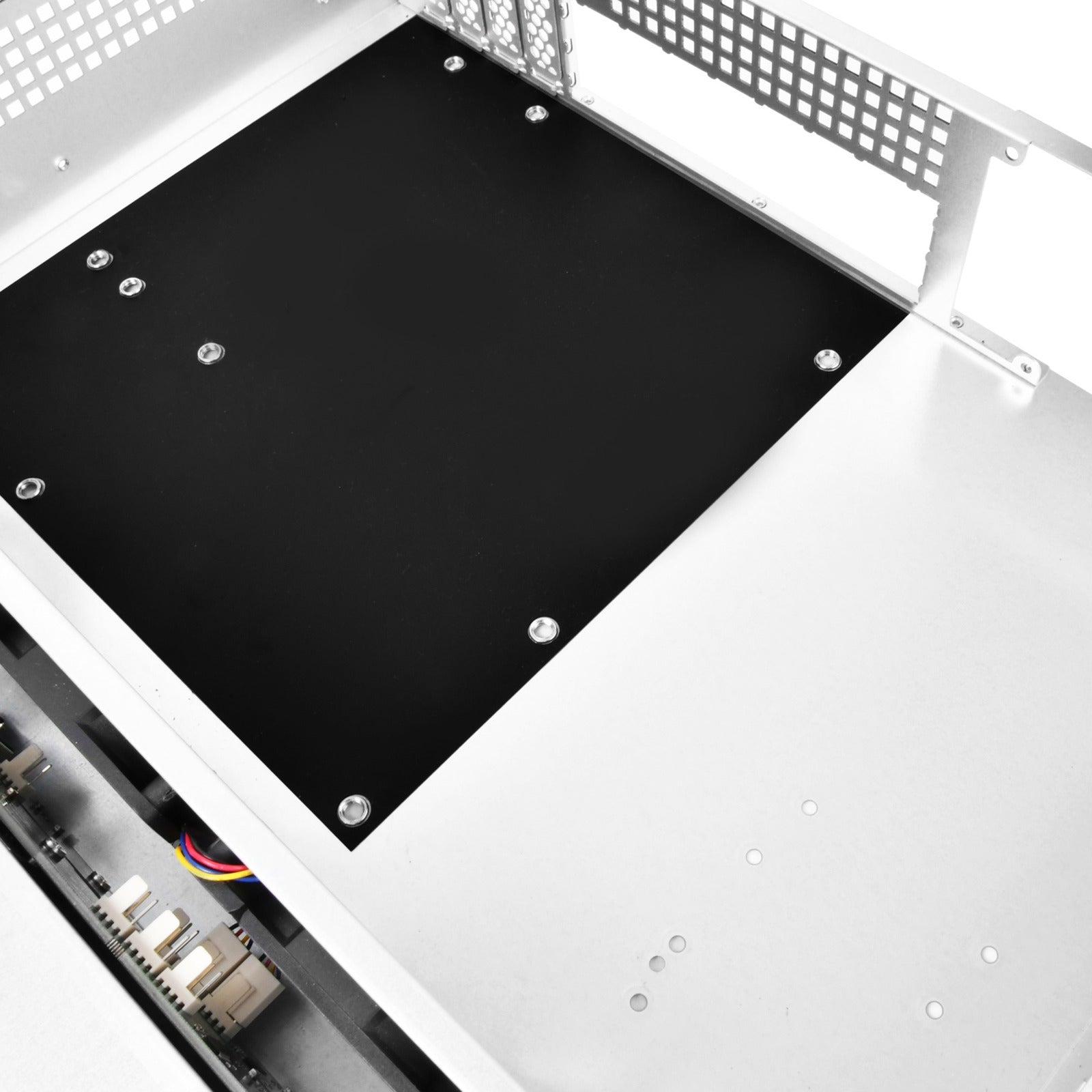 Silverstone rm21-308 rack behuizing (zwart | 1x usb-a 2.0 | 1x usb-a 3.2 (5 gbit s))