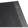 Silverstone fara r1 v2 midi tower behuizing (zwart | 3x usb-a | tempered glass)
