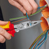 Knipex elektro installatietang 13 96 200 t (rood geel)