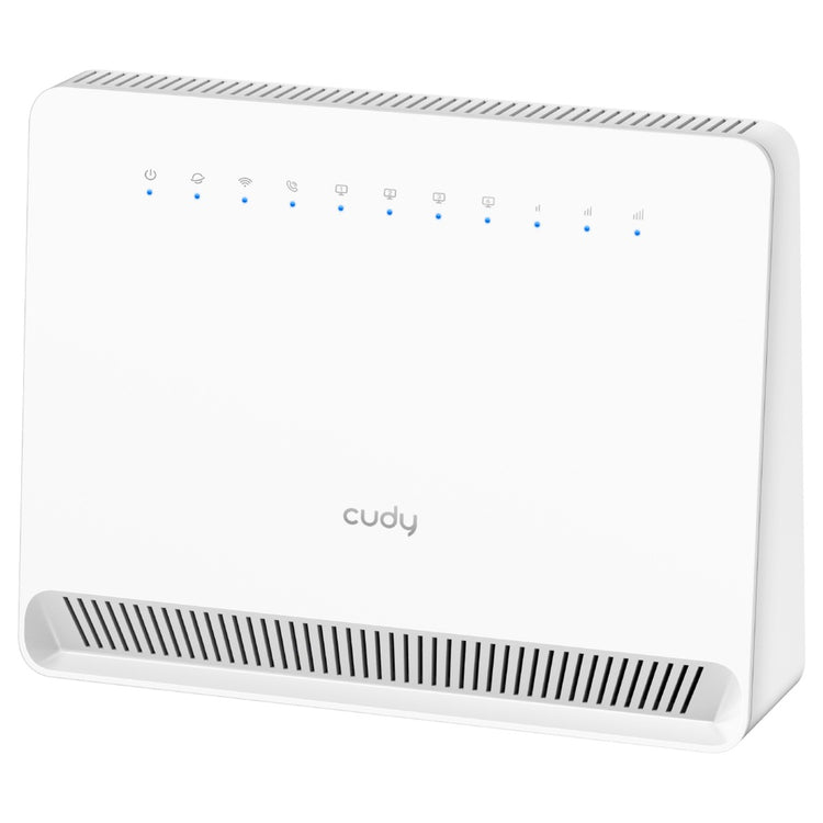 Cudy ac1200 wi-fi 4g lte-cat6 gigabit router lt700v mesh router (wit, mesh, app, nano simslot)
