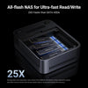 Ugreen nasync dxp480t plus (grijs, wifi, 1x 10gbe, hdmi, thunderbolt 4 (40 gb s))