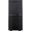 Inter-tech it-6865 midi tower behuizing (zwart | 4x usb-a | 1x usb-c)