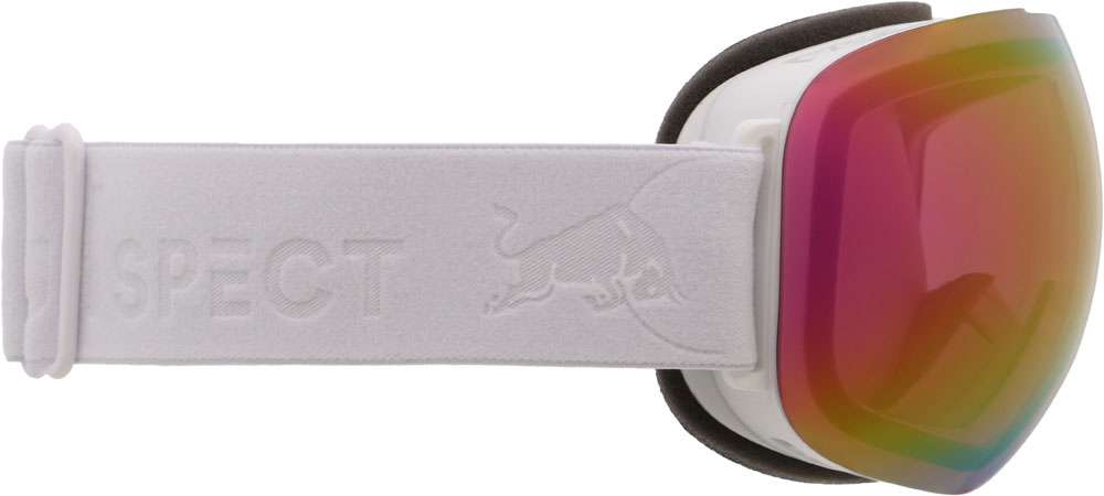 Red bull spect eyewear bent-07ro2 red with purple mirror - ski goggle
