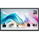 Msi pro mp165 e6 15.6 monitor (zwart, hdmi, 2x usb-c)