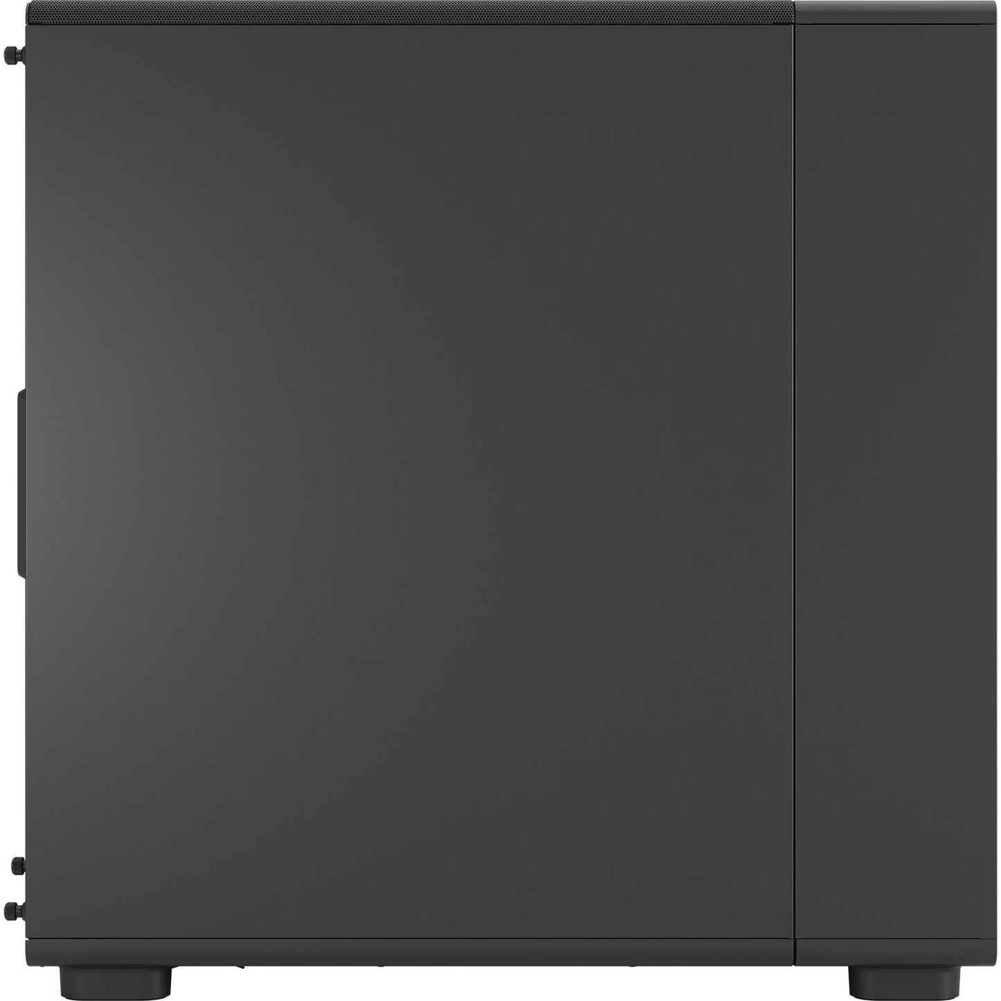 Fractal design epoch xl solid midi tower behuizing (zwart | 2x usb-a | 1x usb-c)