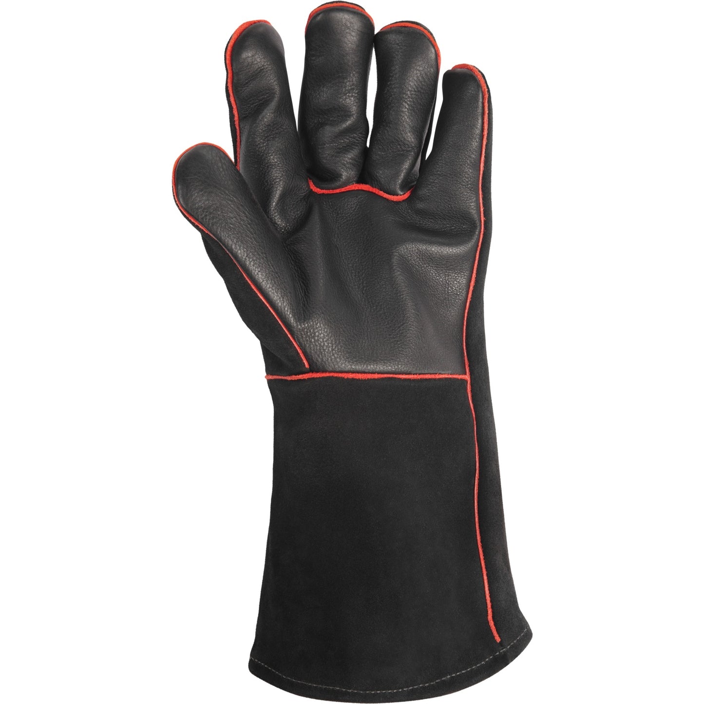 Weber leren barbecuehandschoenen (zwart)