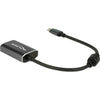 Delock usb-c (male) > hdmi (female) adapter (donkergrijs, 0,2 meter, 4k 60hz)