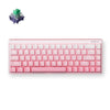 Mchose ace 68 air hall effect magnetic switch gaming keyboard (wit, us lay-out (qwerty), kailh magnetic god, 65%, rgb, hot swap, pbt keycaps, usb-c, hall effect sensor)