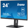 Iiyama prolite xub2492qsu-b1 23.8 monitor (zwart (mat), hdmi, displayport, 3x usb-a, usb-c)