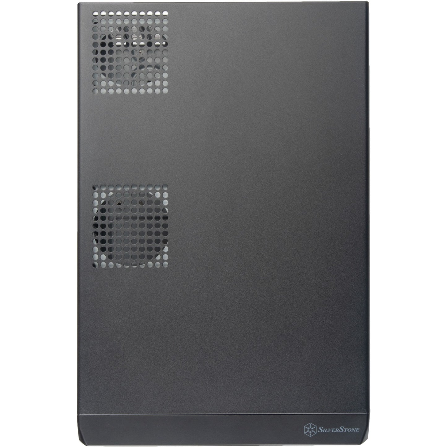 Silverstone sst-cs351 mini tower behuizing (zwart | 2x usb-a | 1x usb-c)