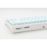 Ducky projectd tinker 65 - pom edition met qmk via rgb mechanisch toetsenbord (lichtblauw, us lay-out (qwerty), kailh box cream pro, 65%, rgb leds, double-shot pbt, hot-swappable pom, gasket mount) - afbeelding 10