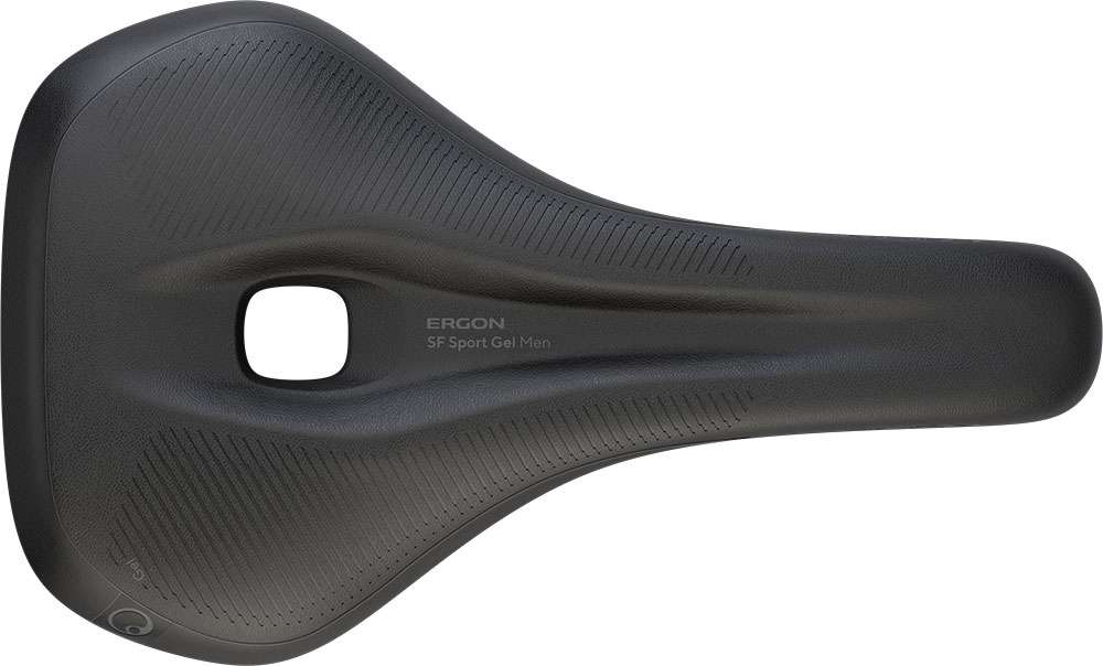 Ergon zadel SF Sport gel heren S M zwart
