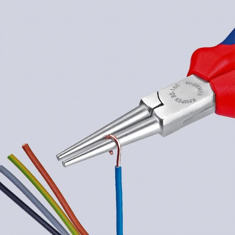 Knipex langbektang 30 35 160 (rood blauw, 160mm)