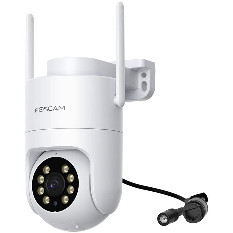 Foscam pd8, 4k 8mp dual-band wifi 6 pt beveiligingscamera (wit)