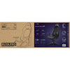 Trust gxt 721 ruya pro premium comfortabele gaming stoel (zwart geel)