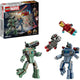 Lego ® ǀ marvel iron man en war machine vs. hammer drones - 76320