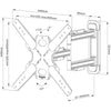 Neomounts wl40s-850bl14 select tv wandsteun standaard (zwart)